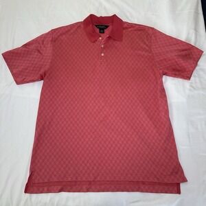 Brooks Brothers‎ Mens Performance Knit Double Mercerized Cotton Polo Shirt Large
